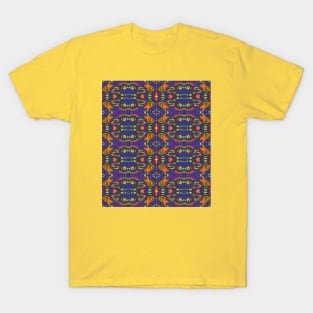 Sugar Cube Moth Pattern T-Shirt